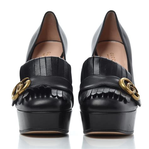 gucci loafers gg|gucci fringe loafer.